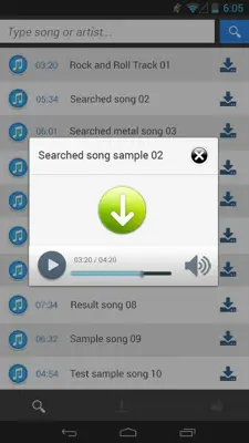 Mp3 Tube Download Music android App screenshot 1